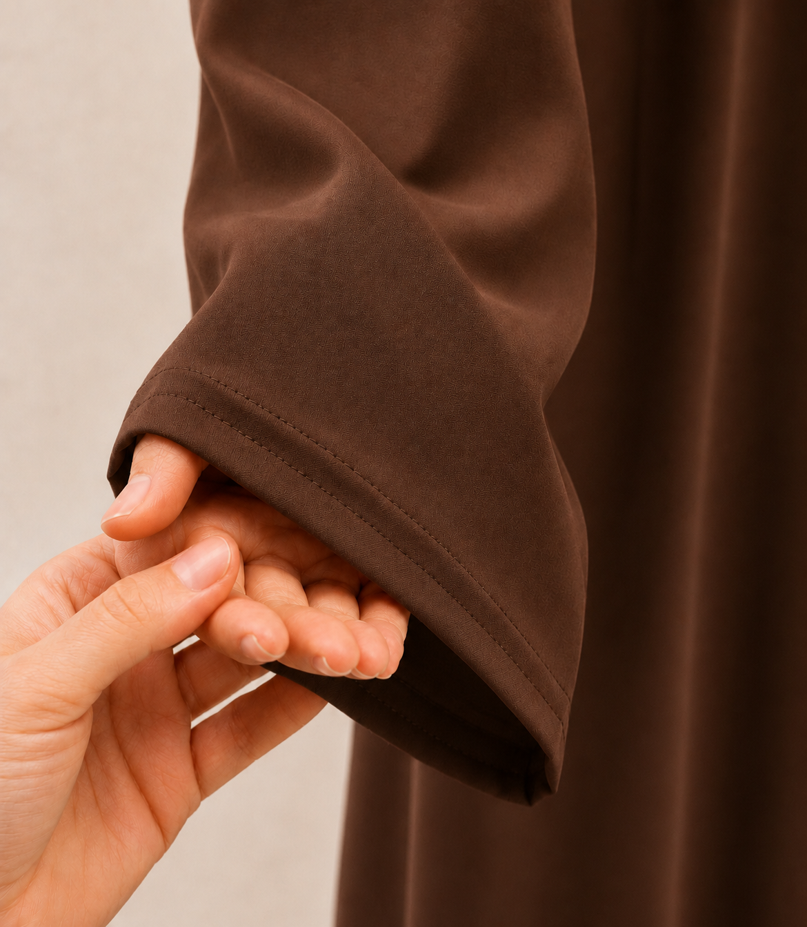 Light brown Nejma abaya