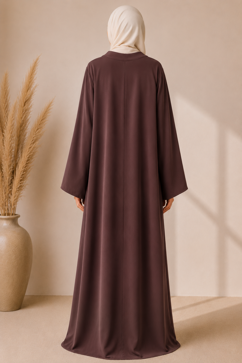 Brown Nejma Abaya