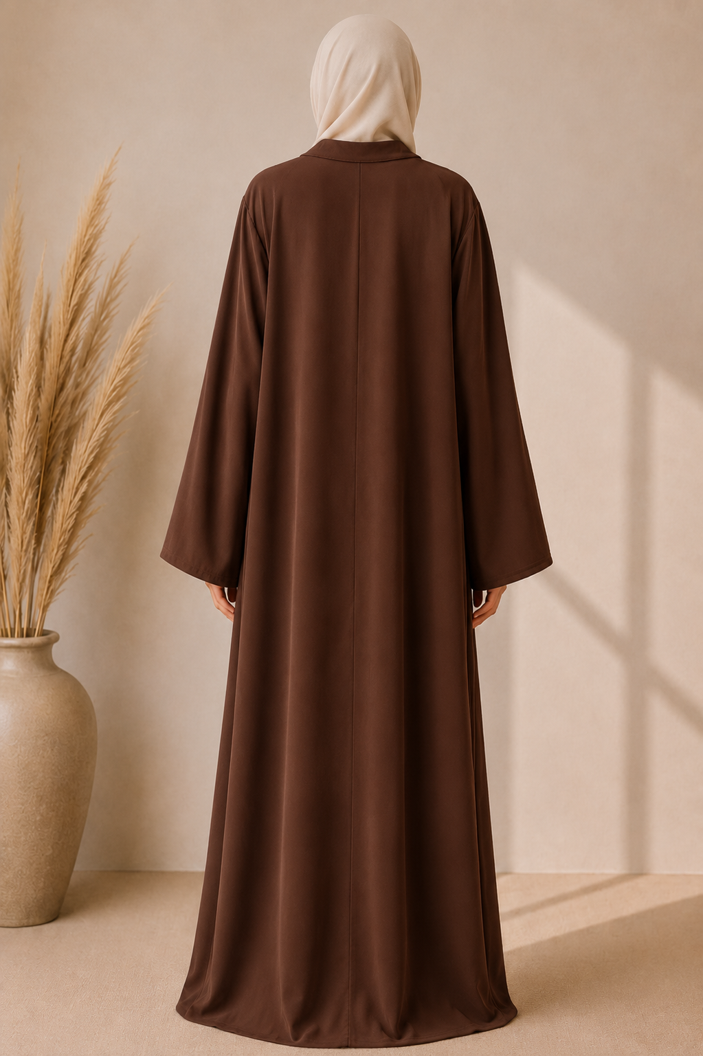 Light brown Nejma abaya