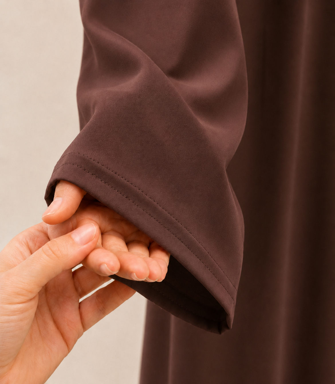 Brown Nejma Abaya
