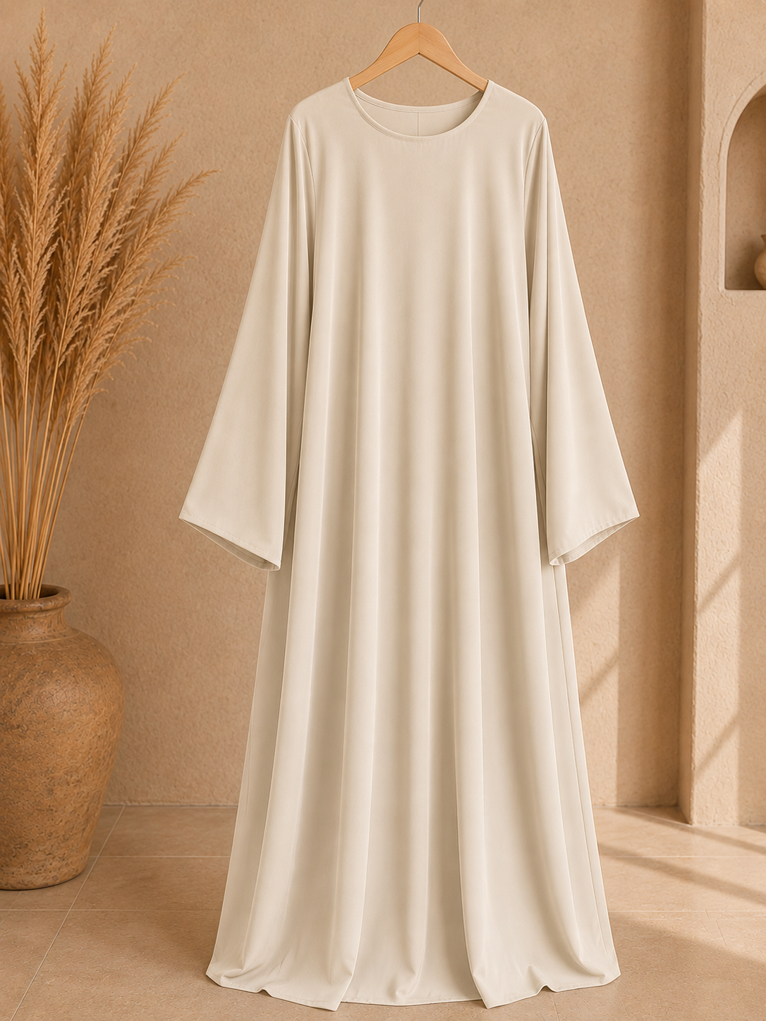 Loujayna white abaya