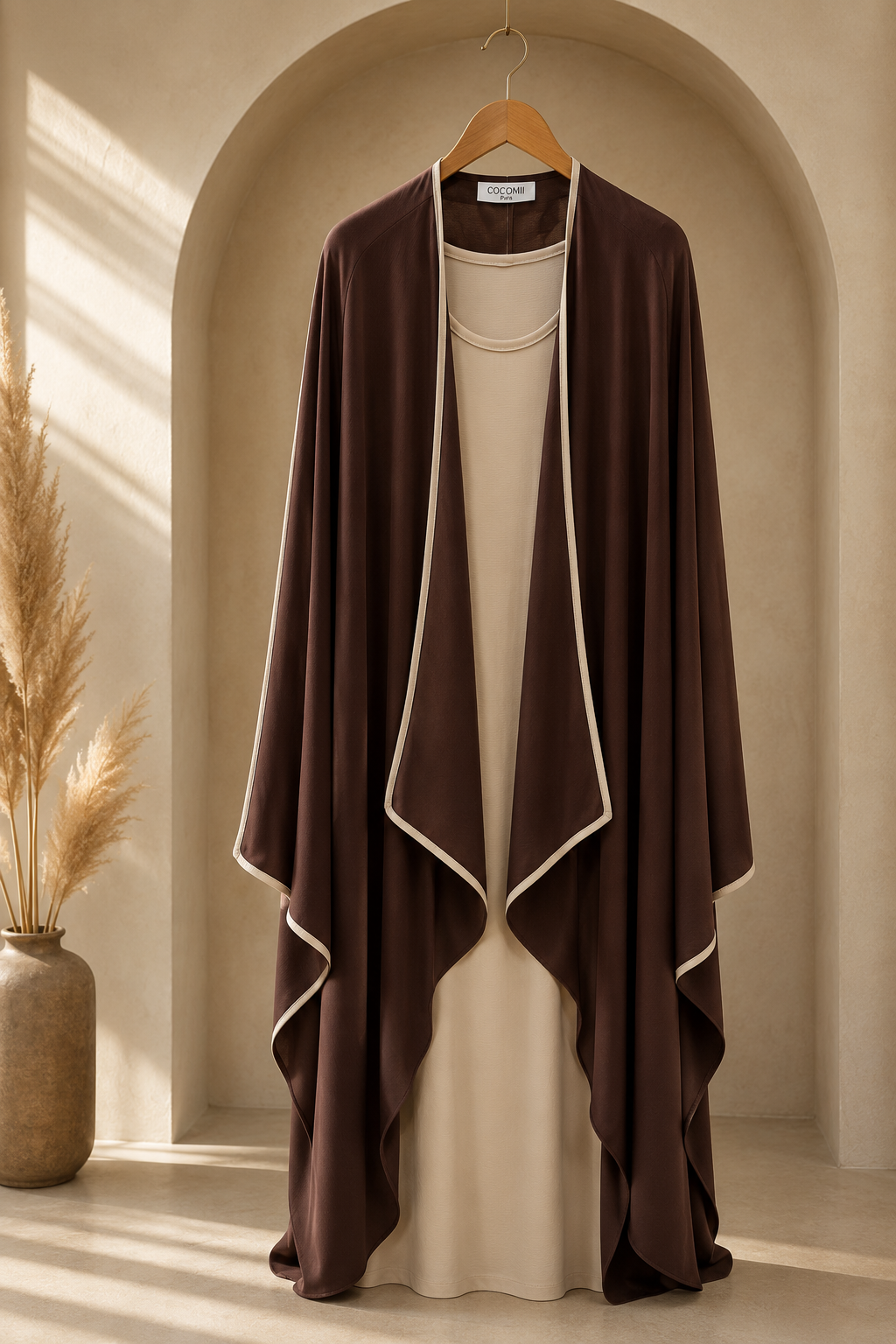 Alya brown kimono