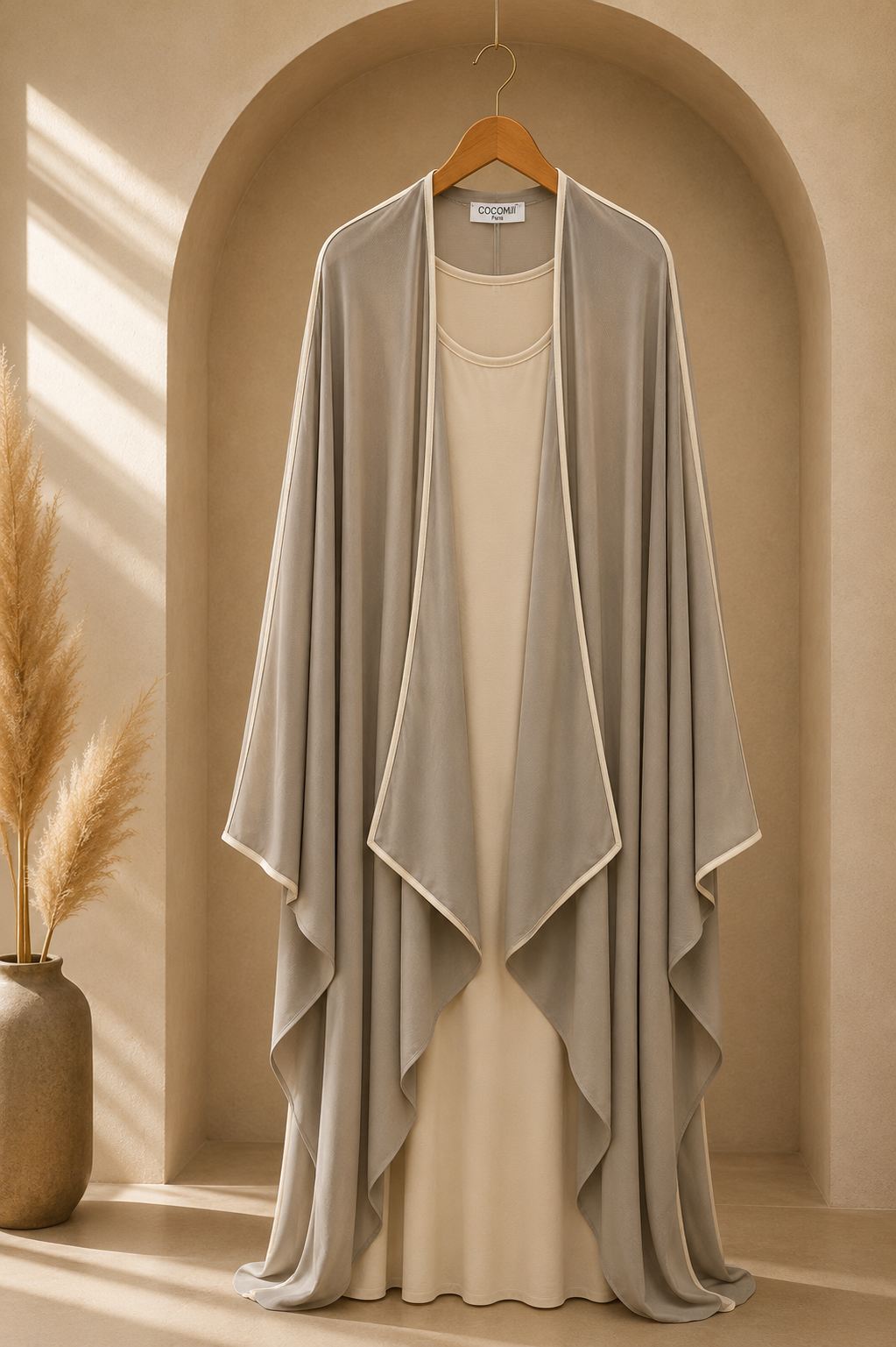 Alya grey kimono