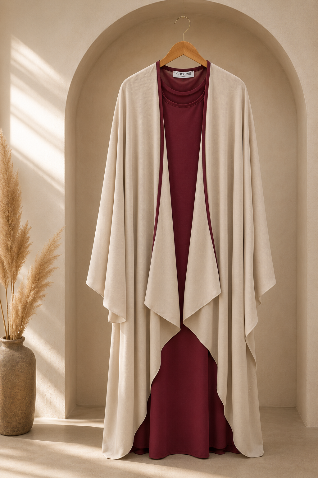Alya beige kimono