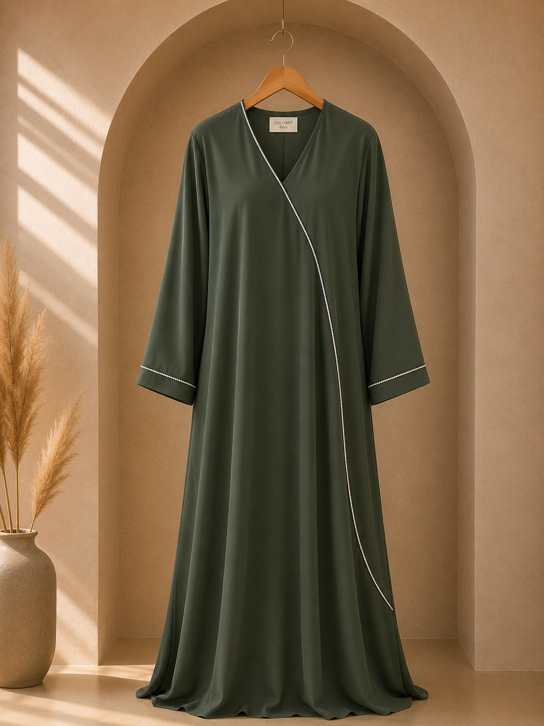 Green Dubai Abaya