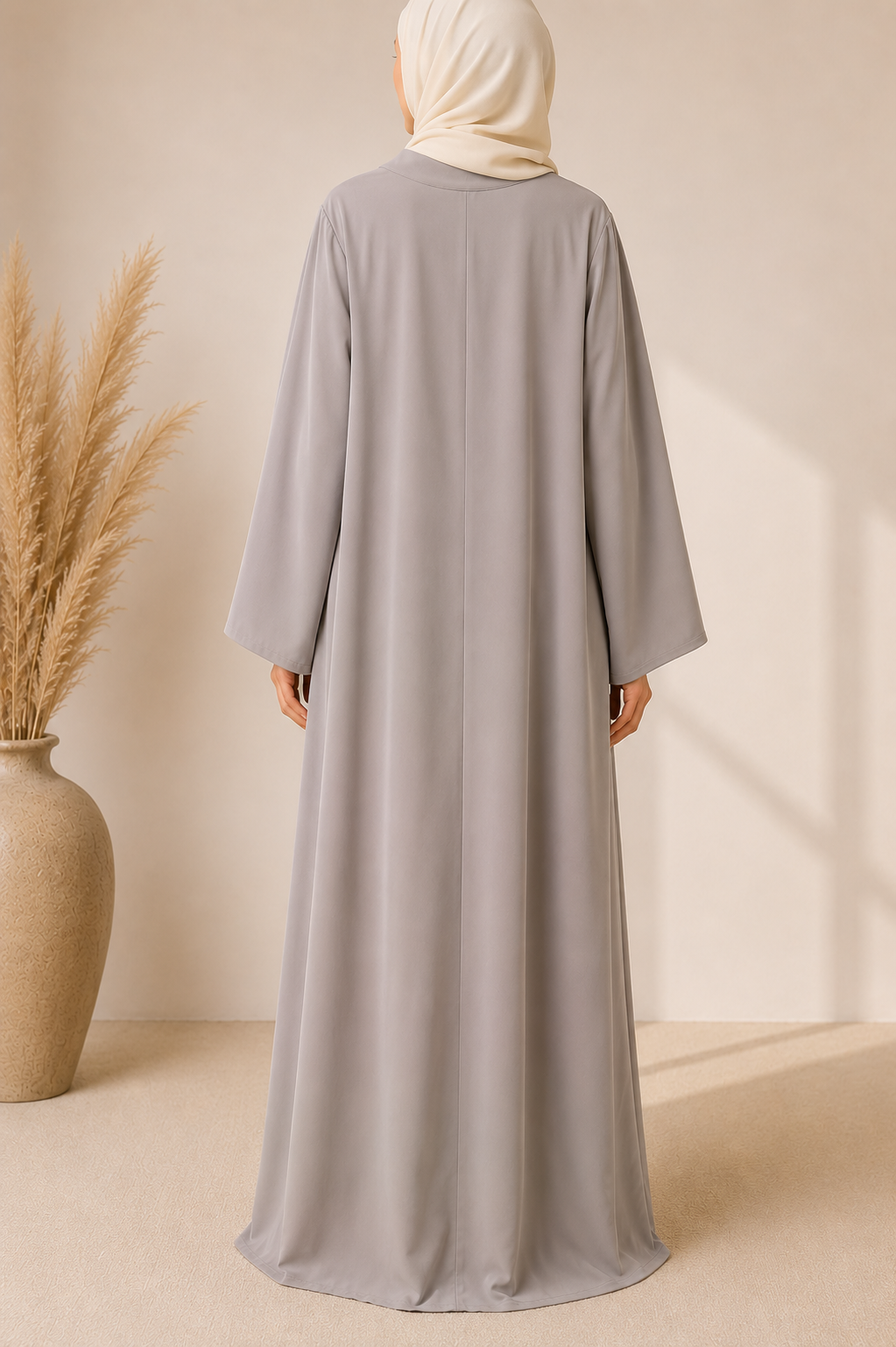 Nejma grey abaya