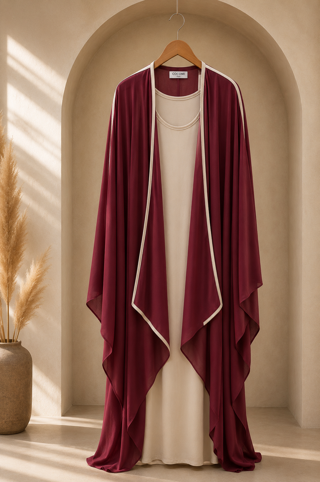 Dark pink Alya kimono