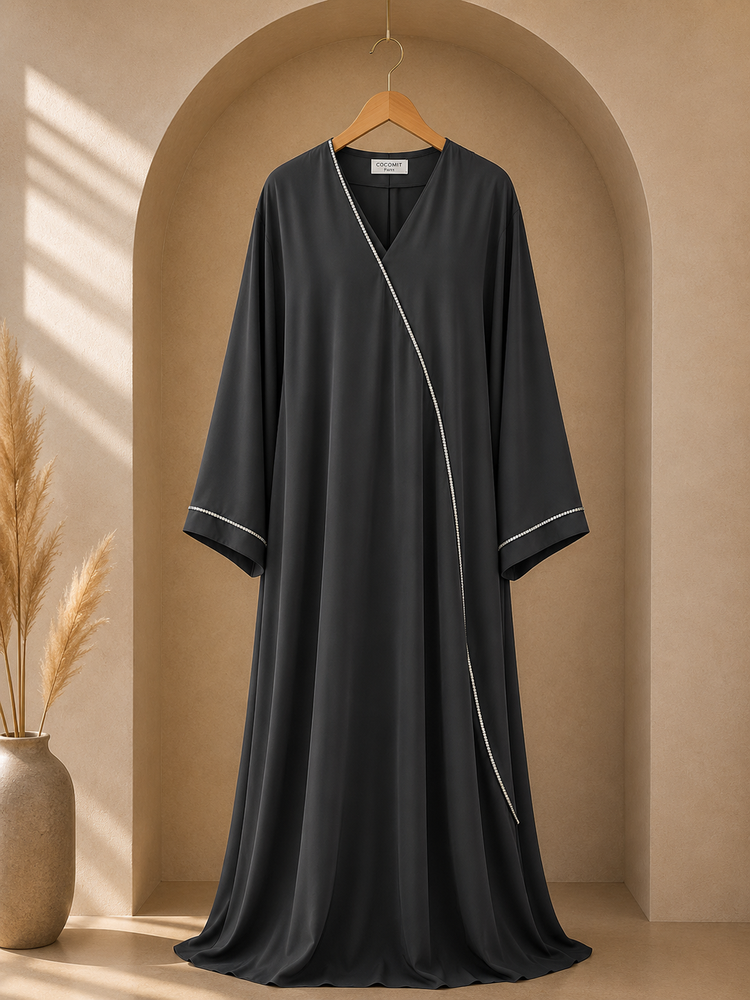 Black Dubai abaya