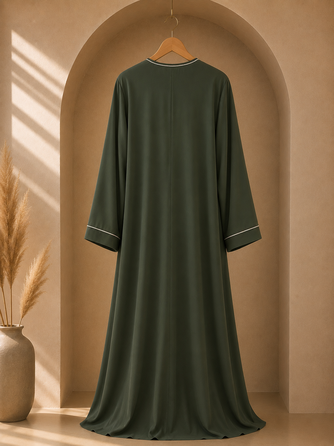 Green Dubai Abaya