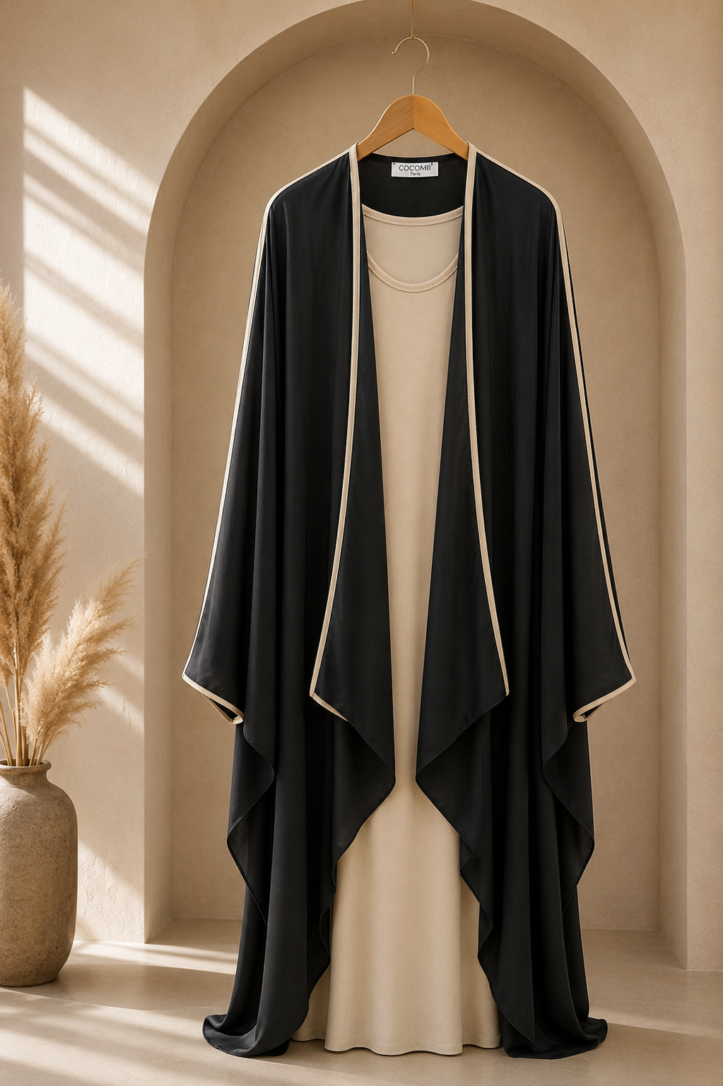 Alya black kimono